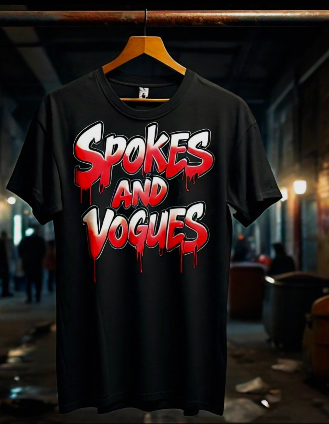 SPOKES AND VOGUES TEE