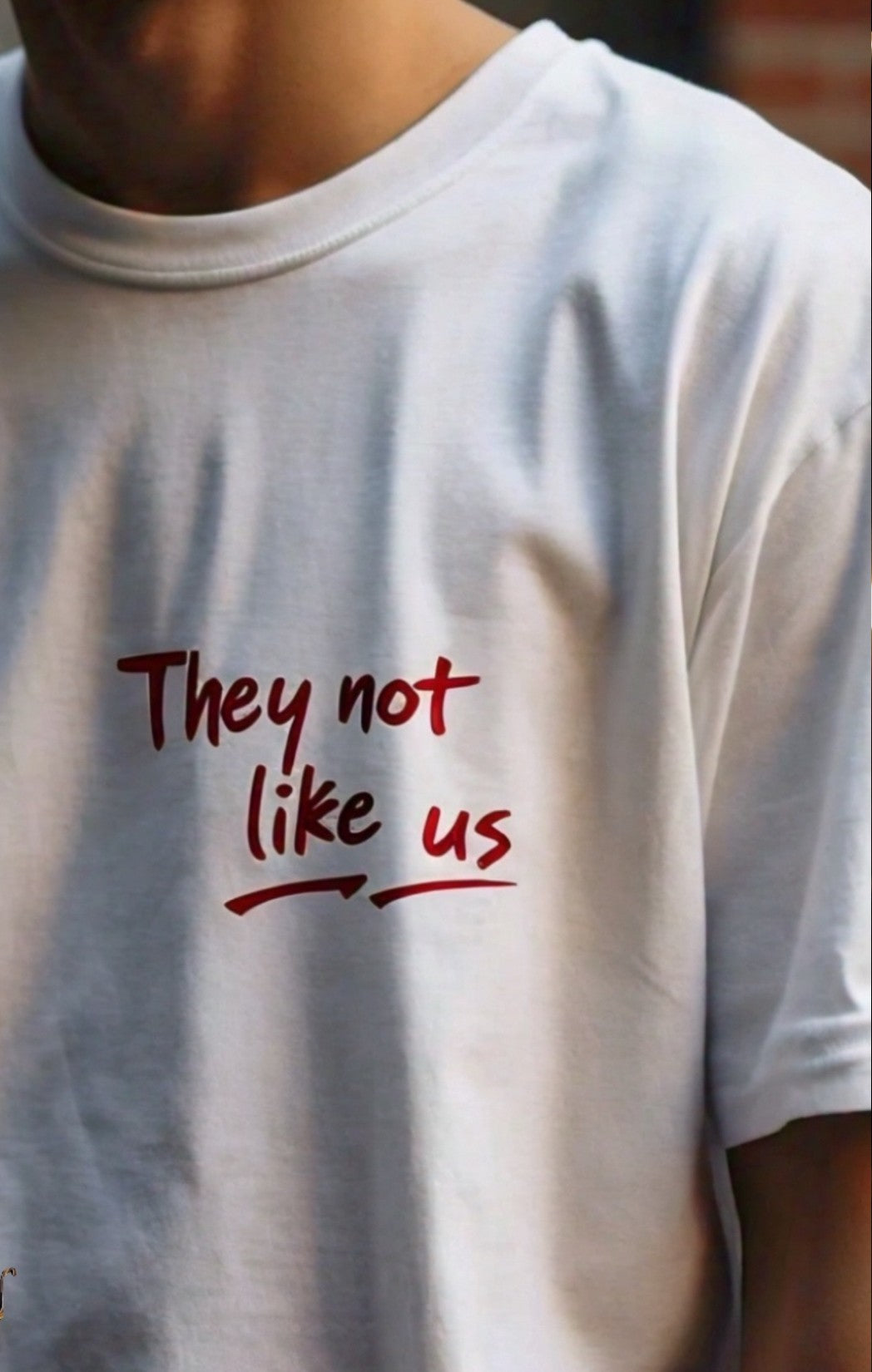THEY NOT LIKE US' TEE