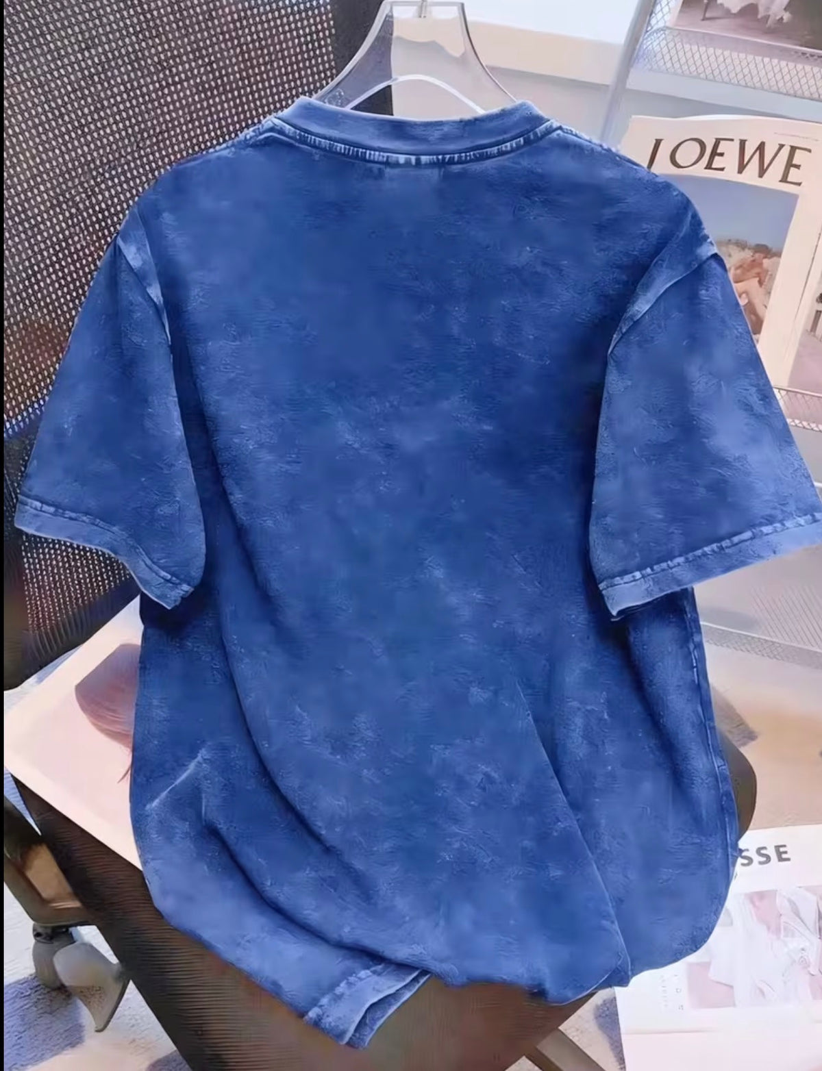 WAZZUP? Oversized Washed Graphic T-Shirt