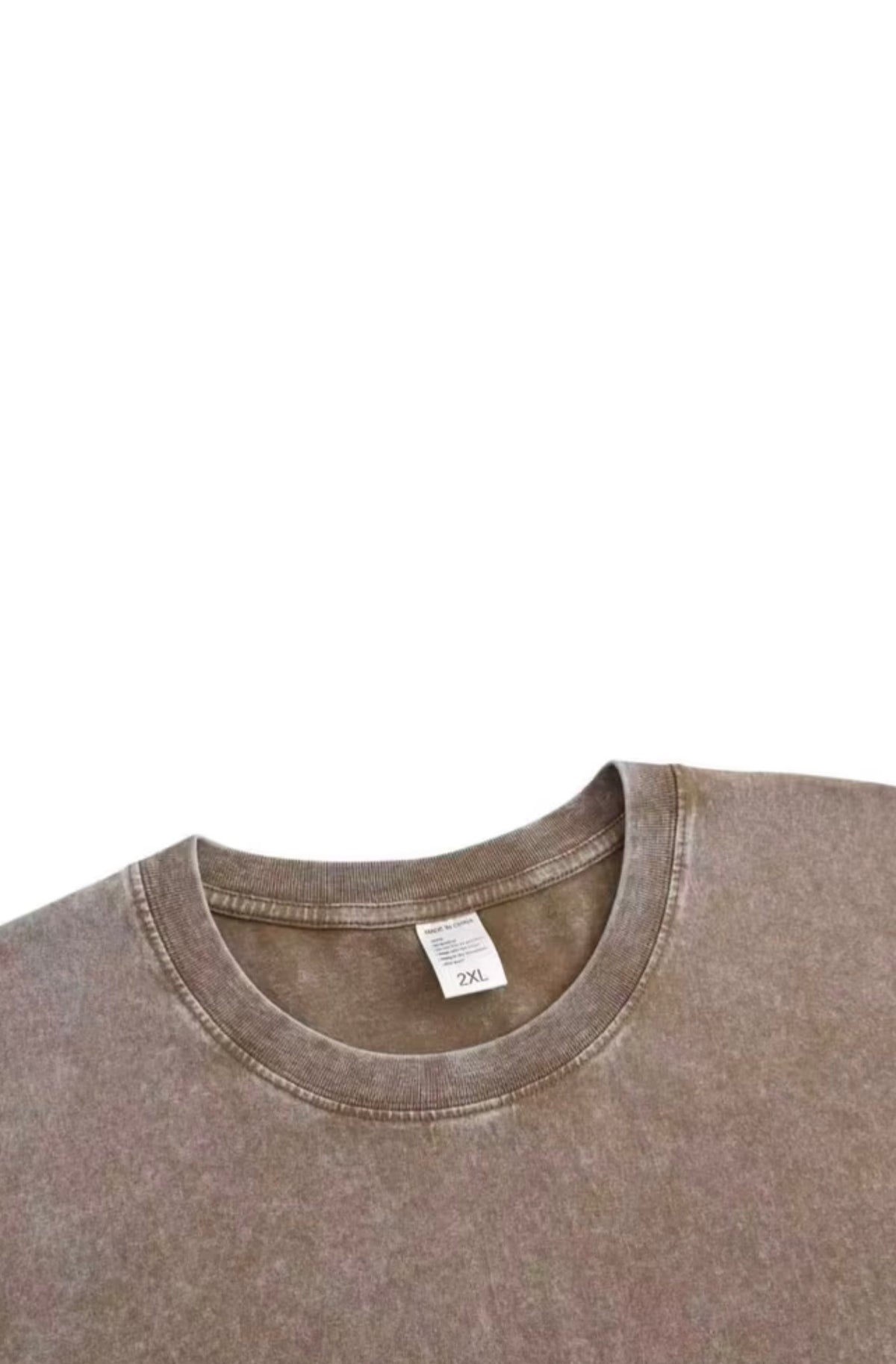 WAZZUP? Oversized Washed Graphic T-Shirt